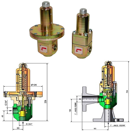 Safety Valve: CF-N / R, KBD / KBE