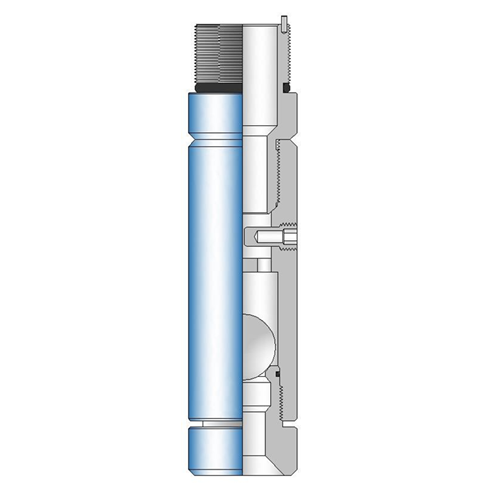 Equalizing check valve bottom with equalizing knock off plug for C or M locks